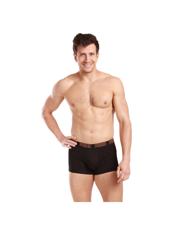 Puma Sada dvoch - pánske boxerky Puma čierne