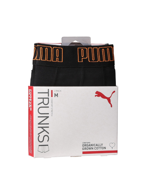 Puma Sada dvoch - pánske boxerky Puma čierne
