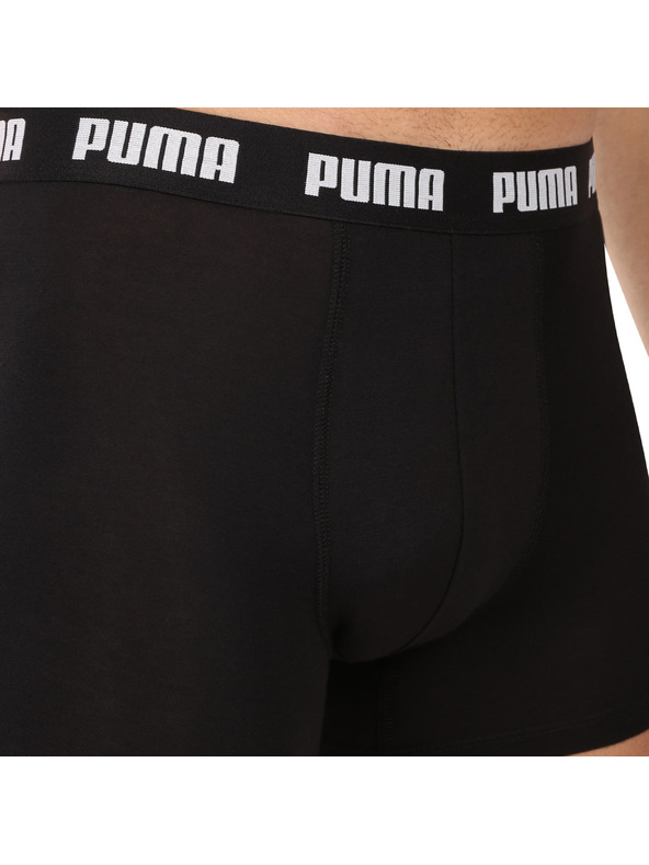 Puma Sada troch - pánske boxerky Puma čierne