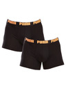 Puma Sada dvoch - pánske boxerky Puma čierne