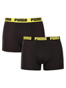 Puma Sada dvoch - pánske boxerky Puma čierne