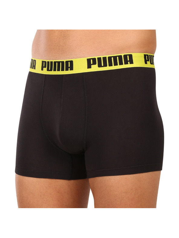 Puma Sada dvoch - pánske boxerky Puma čierne