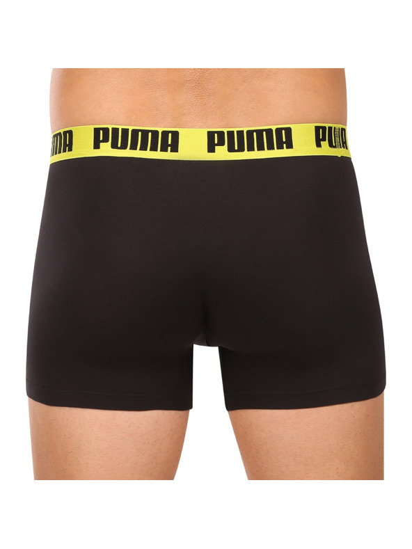 Puma Sada dvoch - pánske boxerky Puma čierne