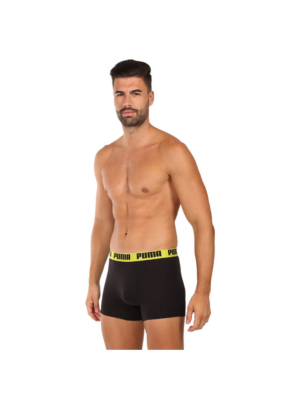 Puma Sada dvoch - pánske boxerky Puma čierne
