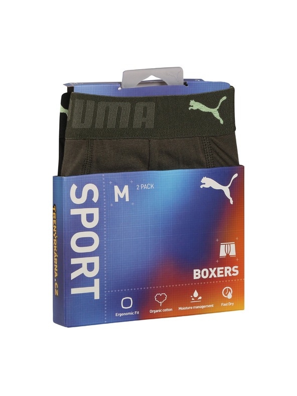 Puma Sada dvoch - pánske boxerky Puma viacfarebné