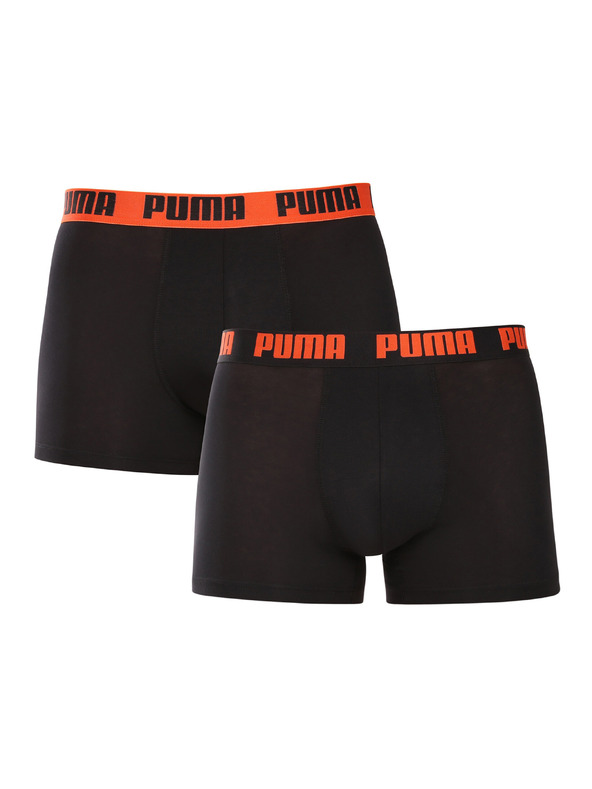 Puma Sada dvoch - pánske boxerky Puma čierne