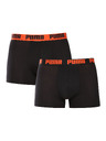 Puma Sada dvoch - pánske boxerky Puma čierne