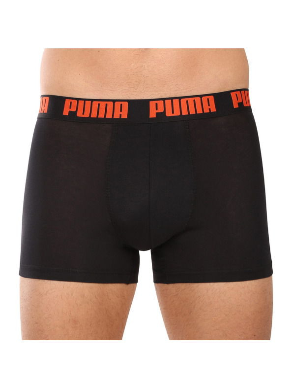 Puma Sada dvoch - pánske boxerky Puma čierne