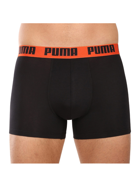 Puma Sada dvoch - pánske boxerky Puma čierne