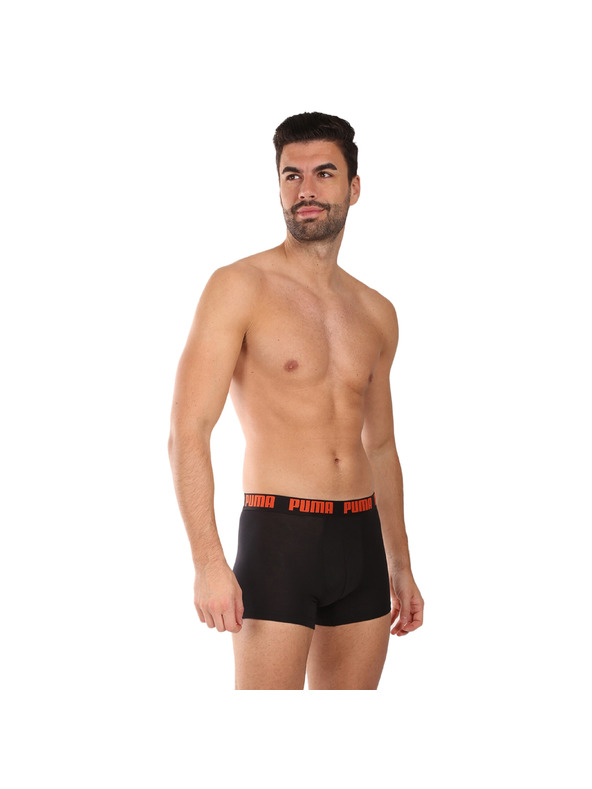 Puma Sada dvoch - pánske boxerky Puma čierne