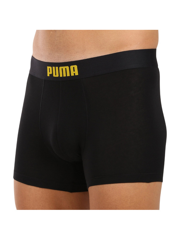 Puma Sada dvoch - pánske boxerky Puma čierne