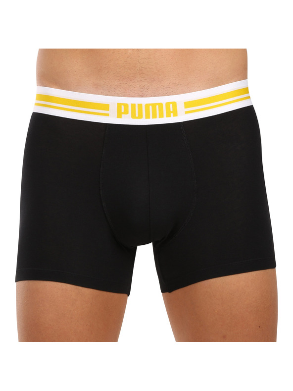 Puma Sada dvoch - pánske boxerky Puma čierne