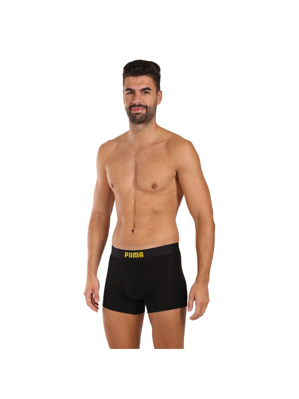 Puma Sada dvoch - pánske boxerky Puma čierne