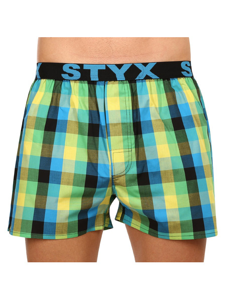 Styx Sada troch - pánske trenky Styx športová guma viacfarebné