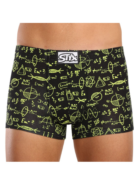 Styx Sada troch - pánske boxerky Styx art klasická guma viacfarebné