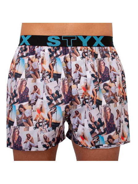 Styx Pánske trenky Styx art športová guma modelky - limitovaná edícia