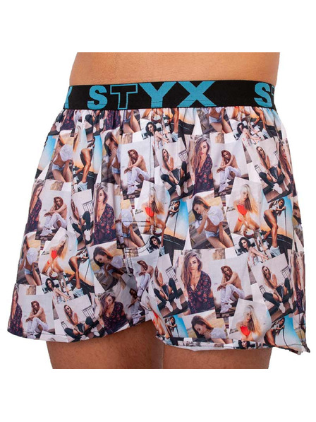 Styx Pánske trenky Styx art športová guma modelky - limitovaná edícia