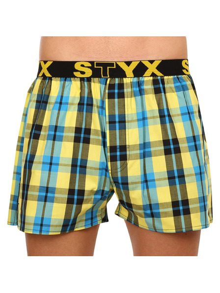 Styx Sada troch - pánske trenky Styx športová guma viacfarebné