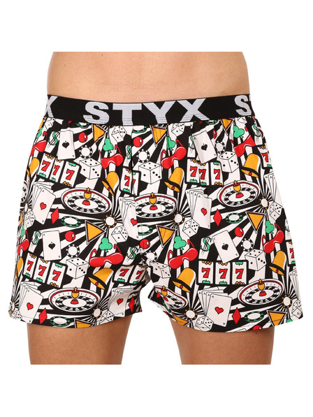 Styx Sada troch - pánske trenky Styx art športová guma viacfarebné