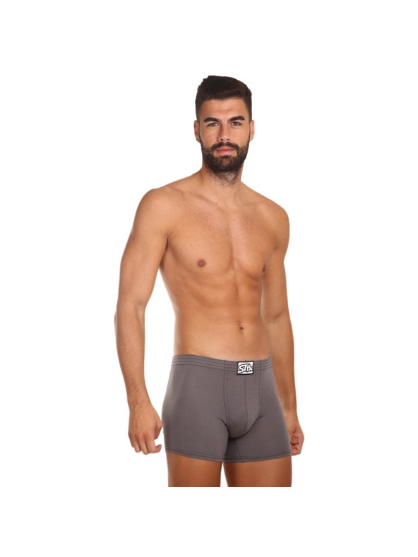 Styx Sada tri - pánske boxerky Styx long klasická guma viacfarebné