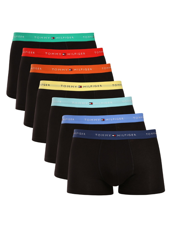 Tommy Hilfiger Sada siedmich - pánske boxerky Tommy Hilfiger čierne