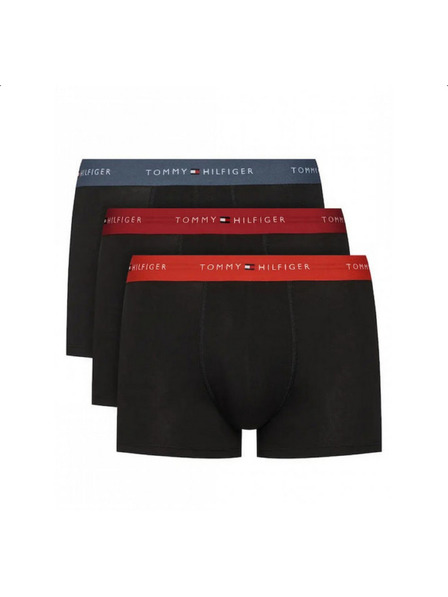 Tommy Hilfiger Sada troch - pánske boxerky Tommy Hilfiger čierne nadrozmer