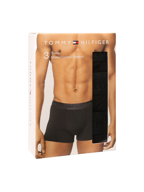 Tommy Hilfiger Sada troch - pánske boxerky Tommy Hilfiger čierne