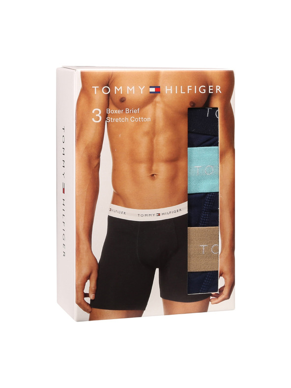 Tommy Hilfiger Sada troch - pánske boxerky Tommy Hilfiger tmavo modré