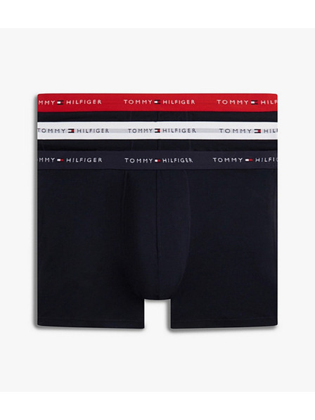 Tommy Hilfiger Sada troch - pánske boxerky Tommy Hilfiger čierne nadrozmer