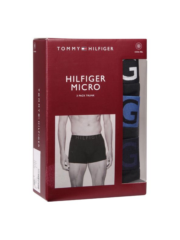 Tommy Hilfiger Sada troch - pánske boxerky Tommy Hilfiger čierne