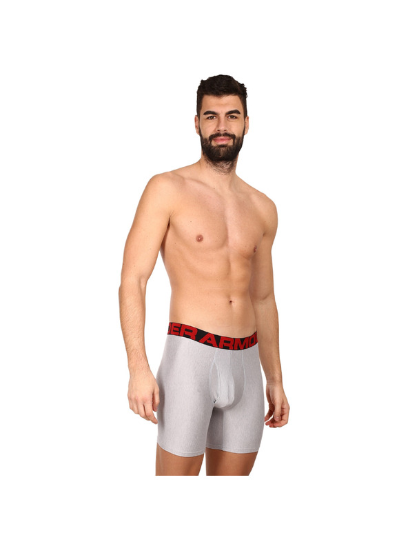 Under Armour Sada dvoch - pánske boxerky Under Armour sivé