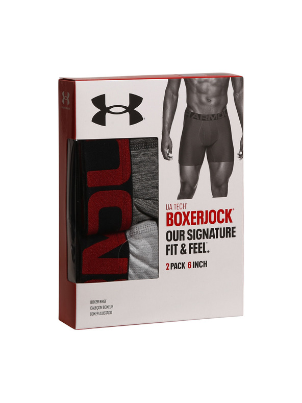 Under Armour Sada dvoch - pánske boxerky Under Armour sivé