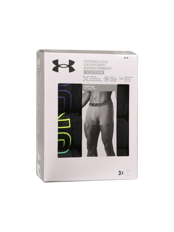 Under Armour Sada troch - pánske boxerky Under Armour čierne