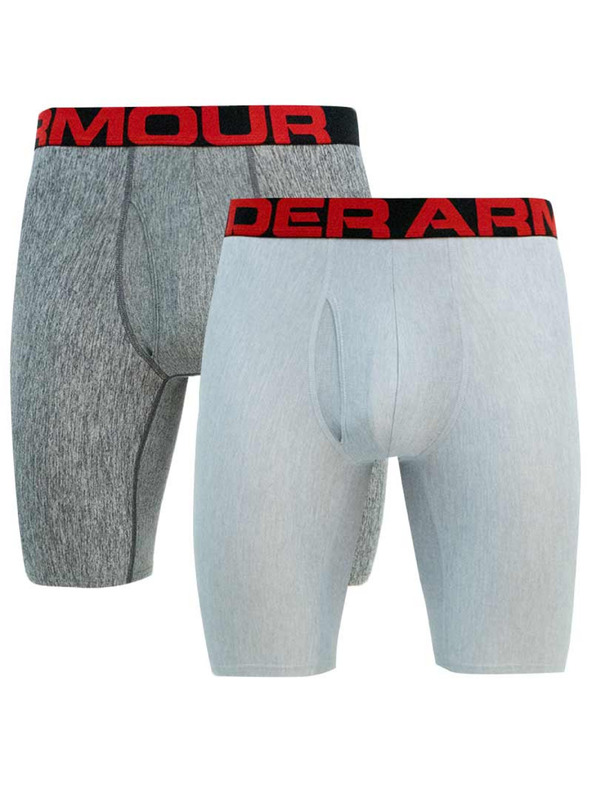 Under Armour Sada dvoch - pánske boxerky Under Armour sivé