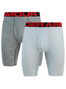 Under Armour Sada dvoch - pánske boxerky Under Armour sivé
