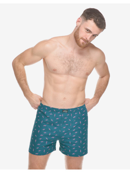 gino Pánske trenky Gino zelené