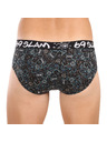 69slam Pánske slipy 69SLAM Andreas hip bamboo SKULLER