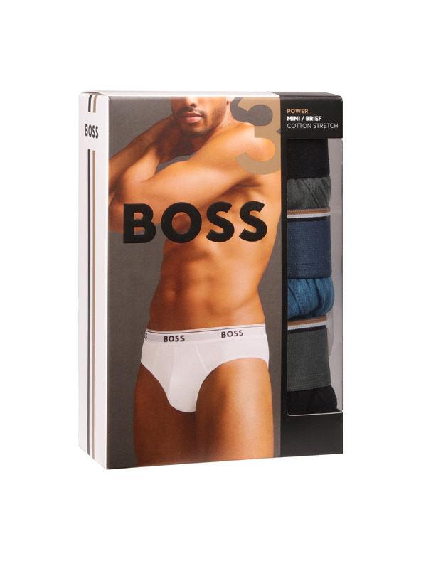 BOSS Sada troch - pánske slipy BOSS viacfarebné