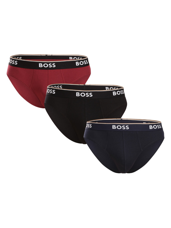 BOSS Sada troch - pánske slipy BOSS viacfarebné
