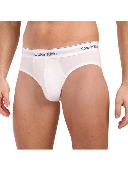 Calvin Klein Sada troch - pánske slipy Calvin Klein biele