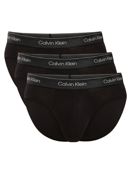 Calvin Klein Sada troch - pánske slipy Calvin Klein čierne
