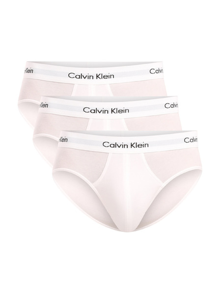 Calvin Klein Sada troch - pánske slipy Calvin Klein biele