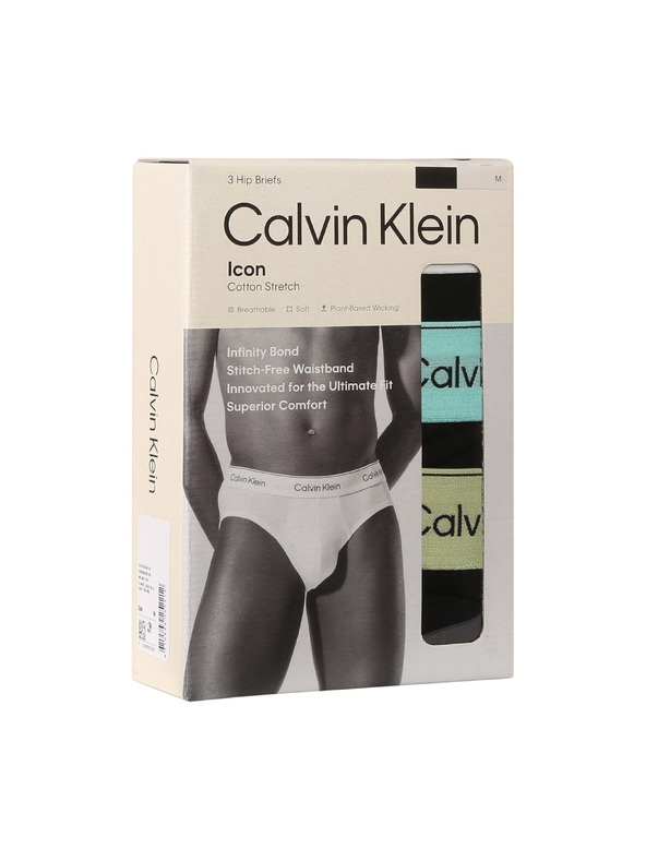 Calvin Klein Sada troch - pánske slipy Calvin Klein čierne