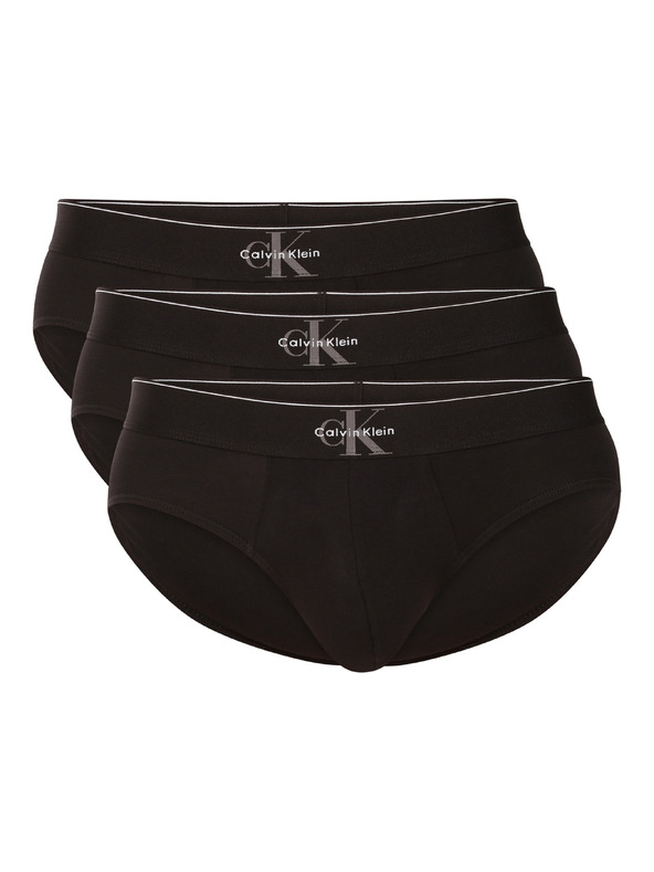 Calvin Klein Sada troch - pánske slipy Calvin Klein čierne