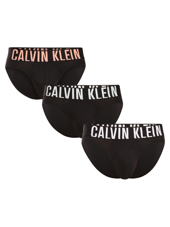 Calvin Klein Sada troch - pánske slipy Calvin Klein čierne
