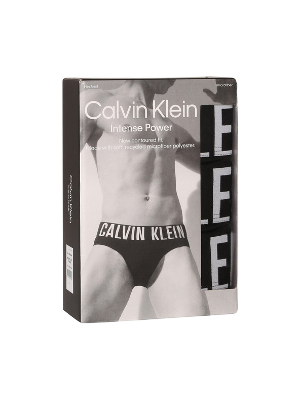 Calvin Klein Sada troch - pánske slipy Calvin Klein čierne