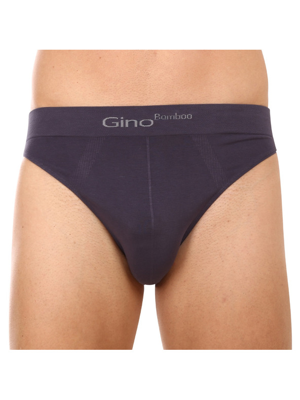 gino Pánske slipy Gino bambusové sivé