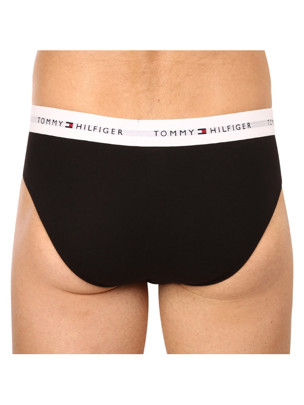 Tommy Hilfiger Sada piatich - pánske slipy Tommy Hilfiger čierne