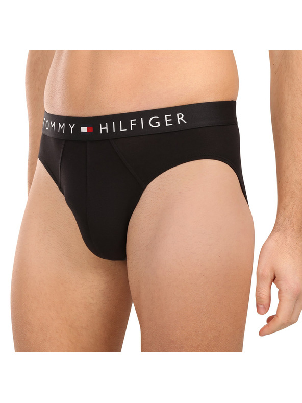 Tommy Hilfiger Sada troch - pánske slipy Tommy Hilfiger čierne