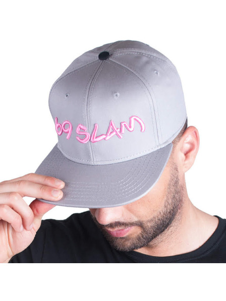 69slam Baseballová čiapka 69SLAM logo - JP sivá